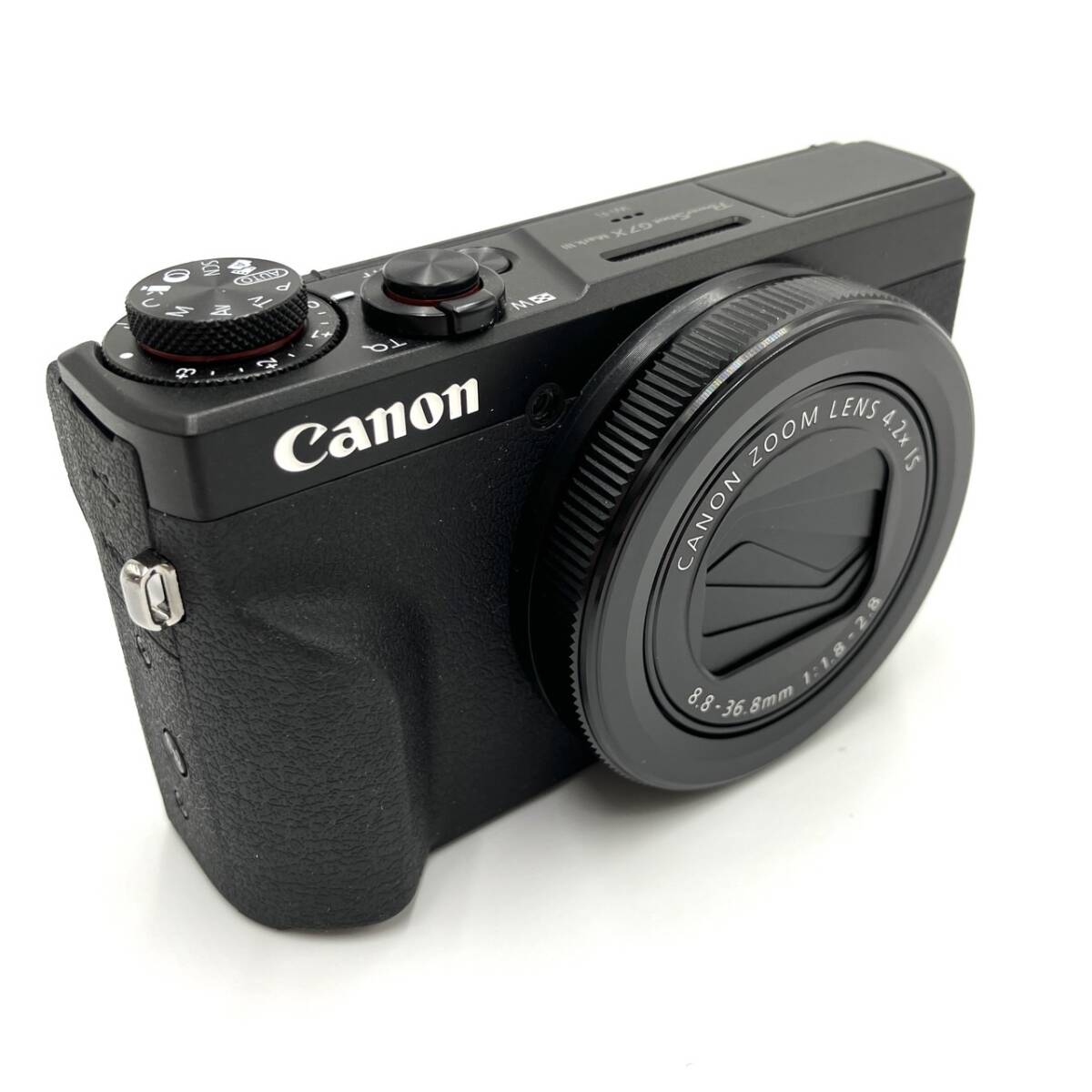 Canon コンパクトデジタルカメラ PowerShot G7 X Mark III ブラック 1.0型センサー/F1.8レンズ/光学4.2倍ズーム PSG7XMARKIIIBKの画像2