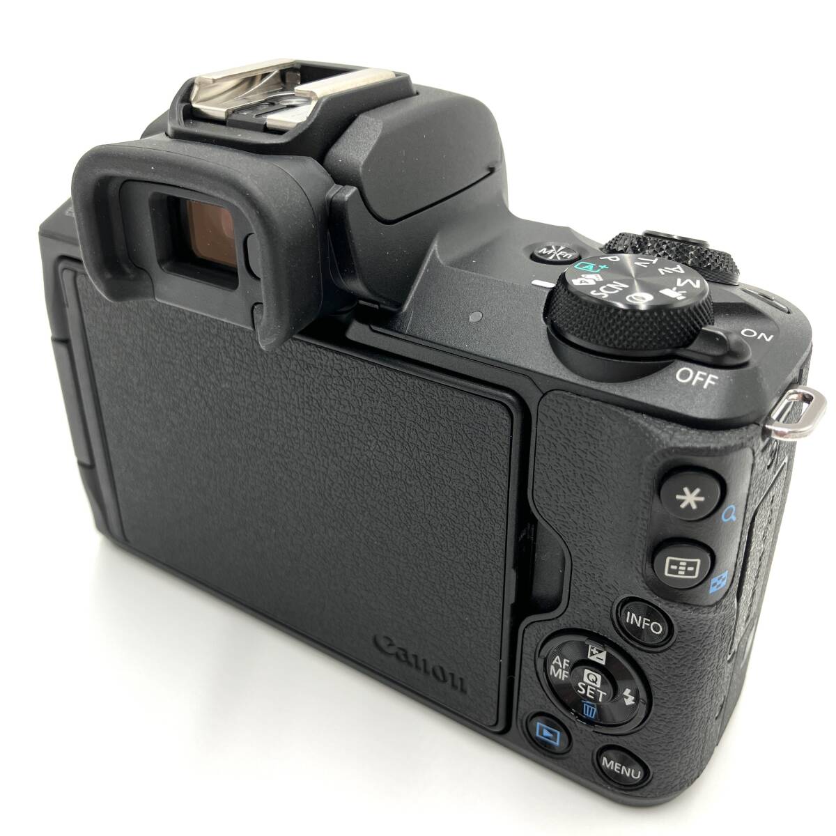 Canon ミラーレス一眼カメラ EOS Kiss M2 ダブルズームキット ブラック KISSM2BK-WZK_画像5