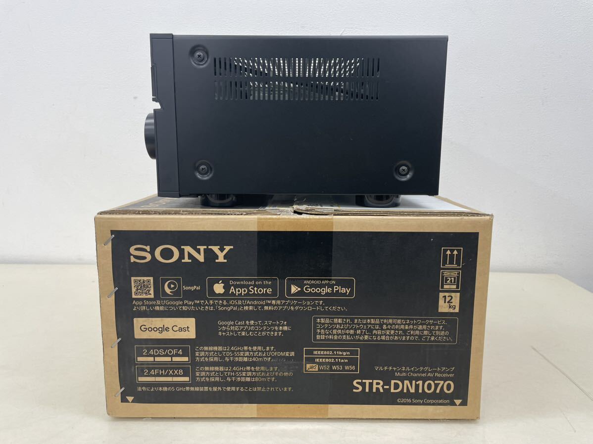 【美品】SONY ソニー マルチチャンネルインテグレートAVアンプ STR-DN1070 リモコン/元箱付き 動作品_画像8