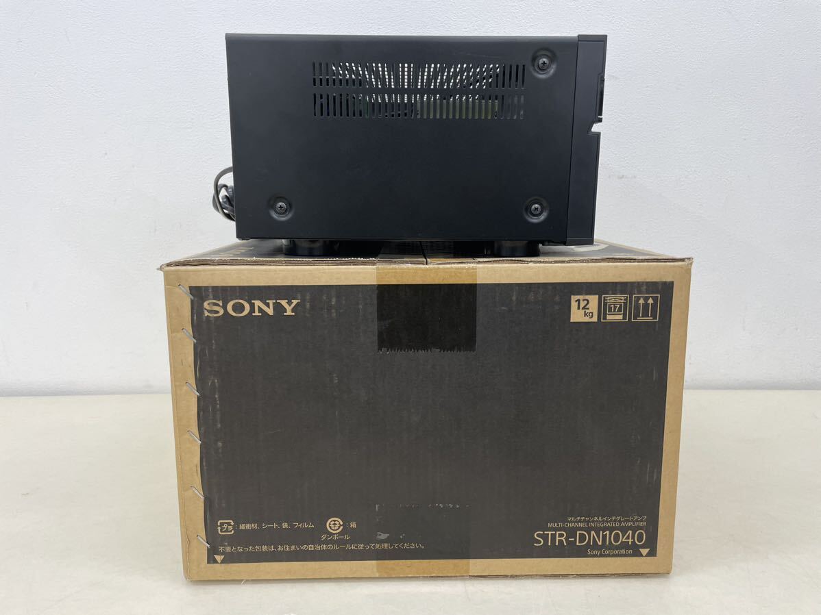 【美品】SONY ソニー マルチチャンネルインテグレートアンプ STR-DN1040 AVアンプ Bluetooth Wi-Fi リモコン/元箱付き 動作品の画像8