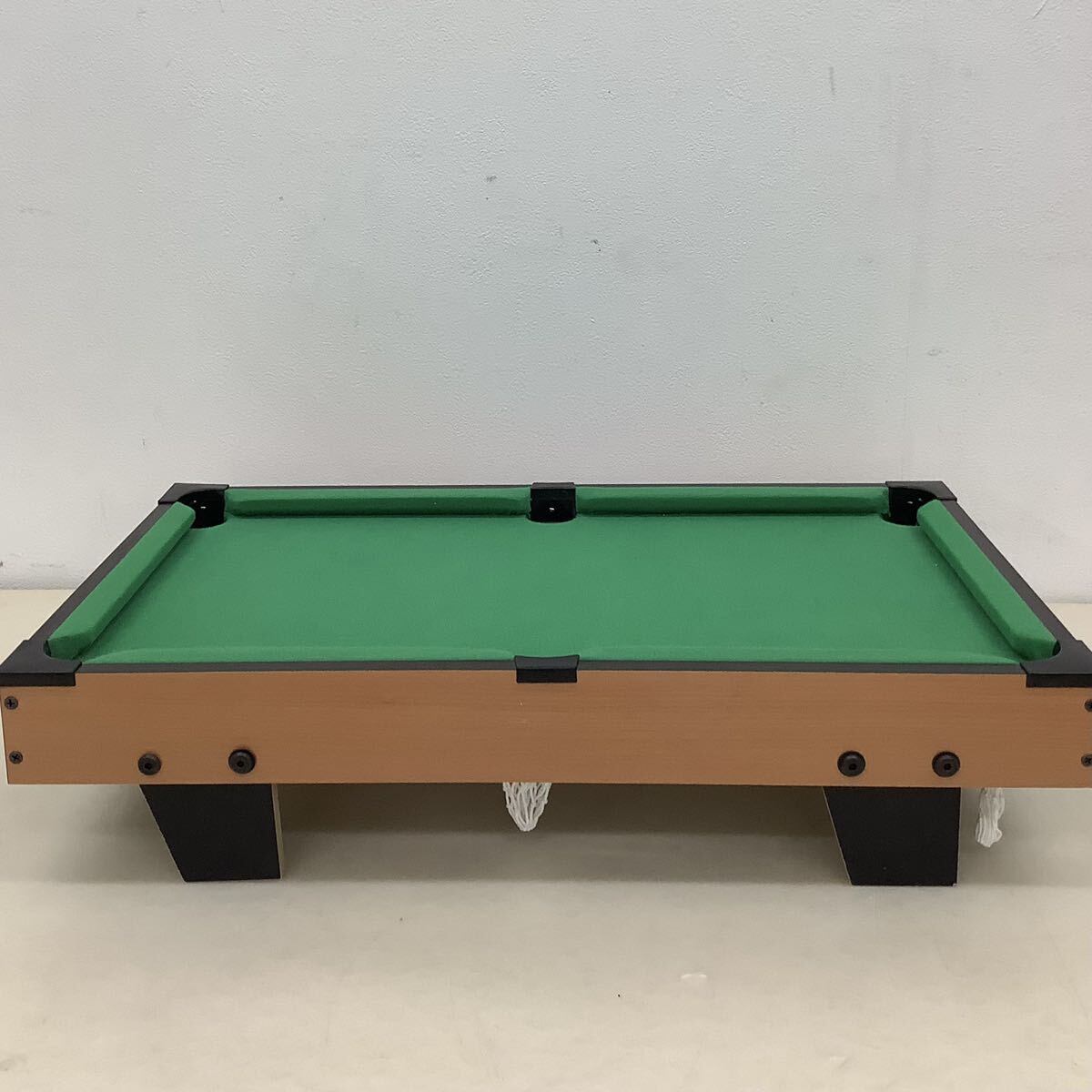 【希少】MINI BILLARD BORD MINI POOL TABLE ミニビリヤードテーブル ビリヤード ボードゲーム 玩具 おもちゃ 約36cm×64cmの画像2