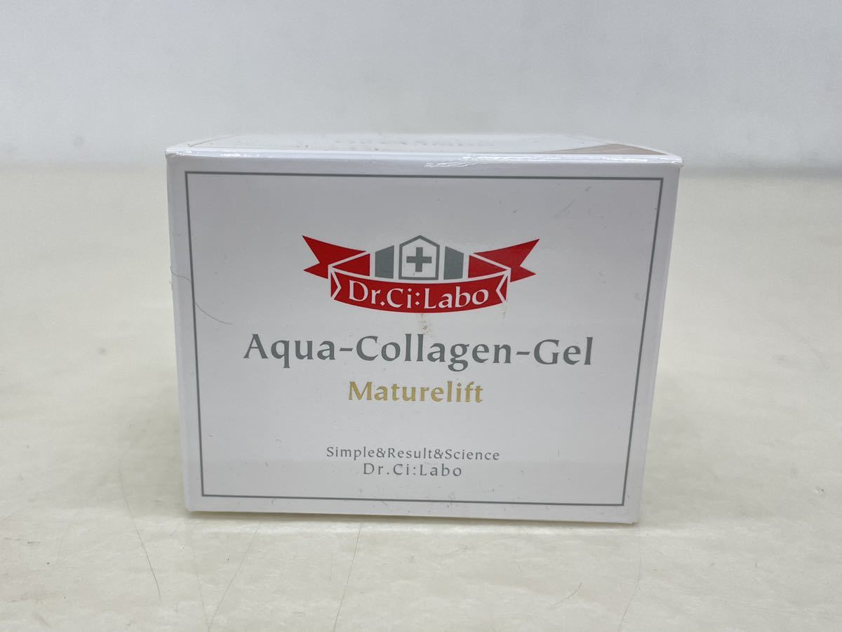 【未使用】シーラボ Dr.Ci:Labo Aqua-Collagen-Gel Maturelift special version 120g 化粧水 美容液 クリーム マッサージ パック 化粧下地_画像4