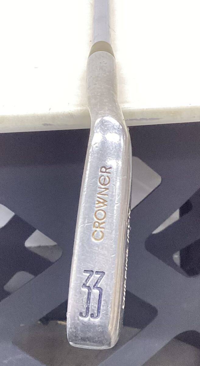 CRWNER クラウナー Chip In 33 CHIPPING IRON スチールシャフト ゴルフクラブ アイアン SWING RITE_画像2