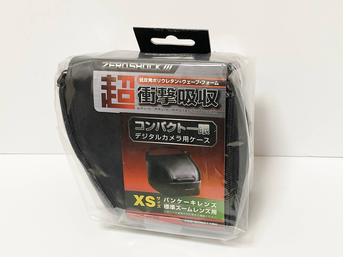 【新品未使用】ELECOM /エレコム コンパクトデジタル一眼レフカメラケース 衝撃吸収 ZEROSHOCK ブラック エレコム デジカメケース_画像4