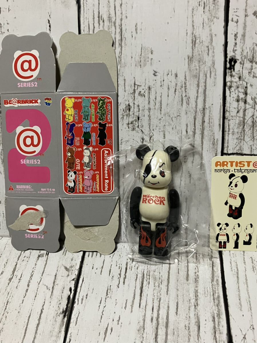 ベアブリック シリーズ2 アーティスト タケヤマノリヤ BE@RBRICK series2 artist NORIYA TAKEYAMA メディコムトイ パンダの画像1