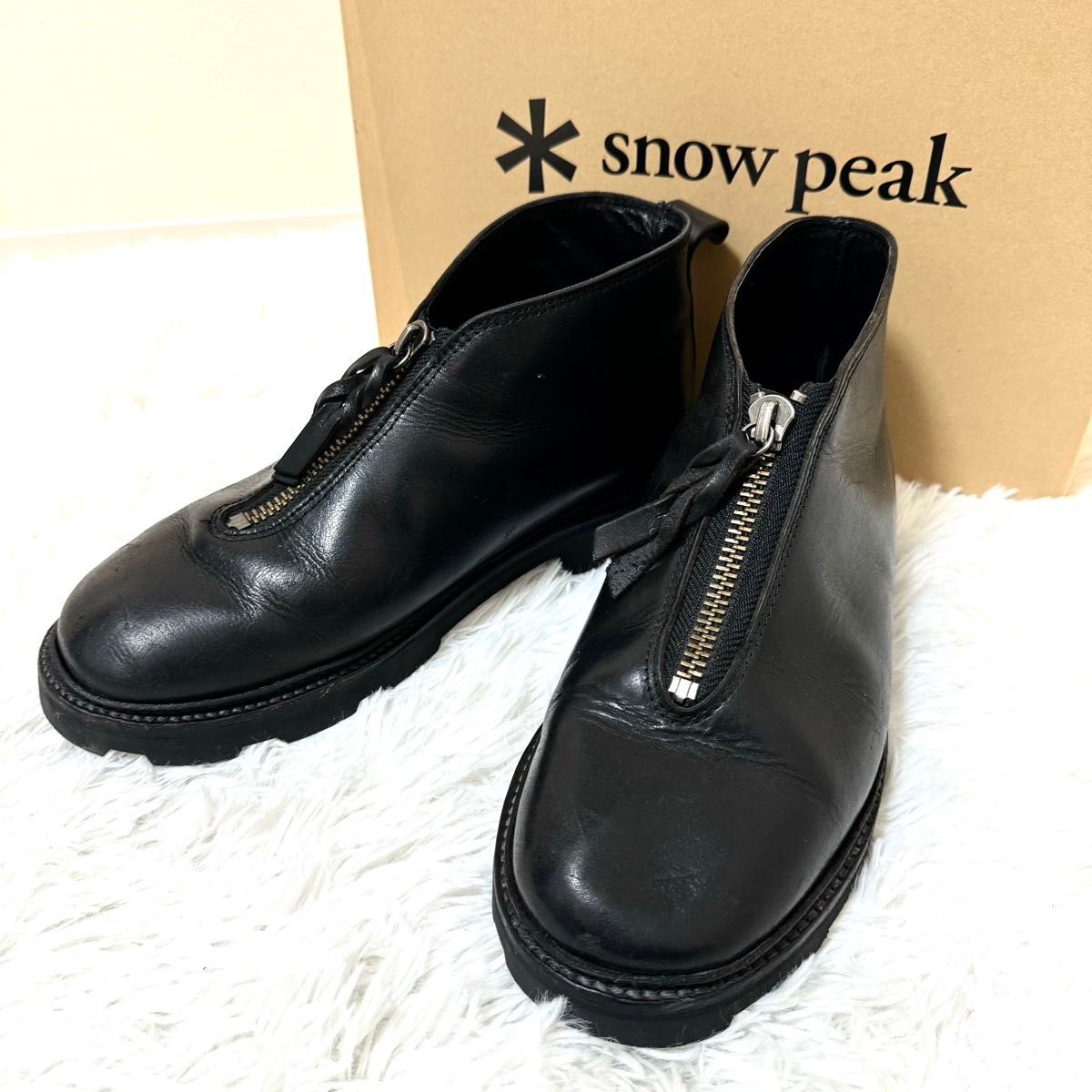 Snow Peak スノーピーク キャンピング アルプス ジップ レザー Snow Peak スノーピーク キャンピング アルプス ジップ レザー