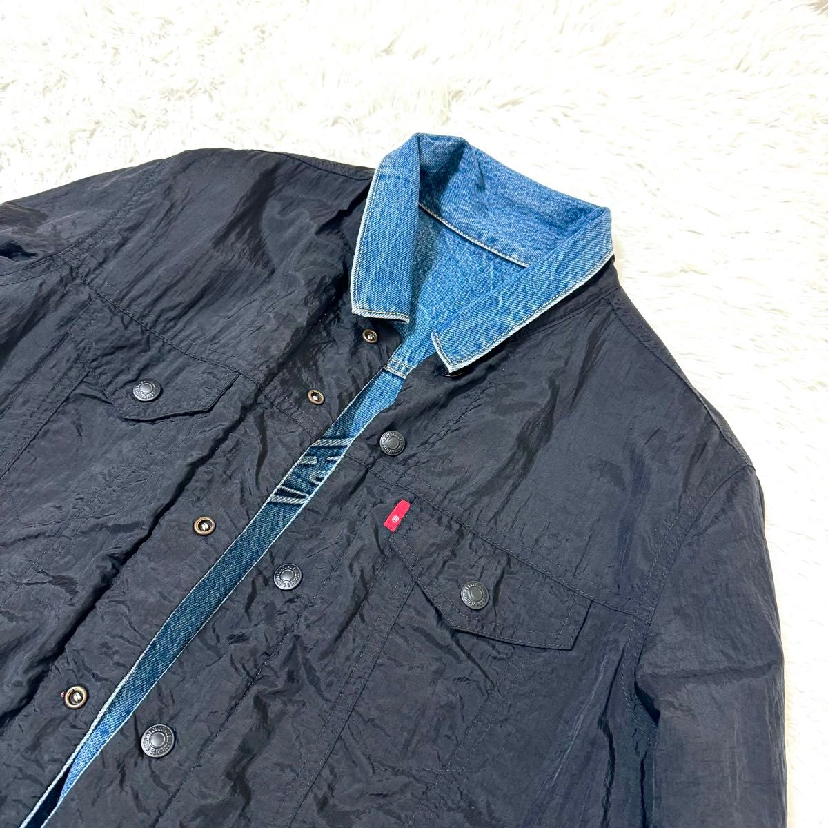 別注 NIKE JORDAN × Levi'sコラボ Gジャン リバーシブル ナイキ 別注 NIKE JORDAN × Levi'sコラボ Gジャン リバーシブル ナイキ