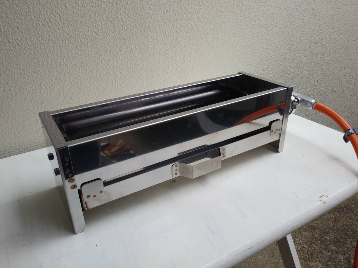  new goods roasting bird business use gas grill large . net roasting yakitori under fire type . thing vessel .. seafood BBQ professional specification festival including carriage cow chicken pig store-based sales Take out 