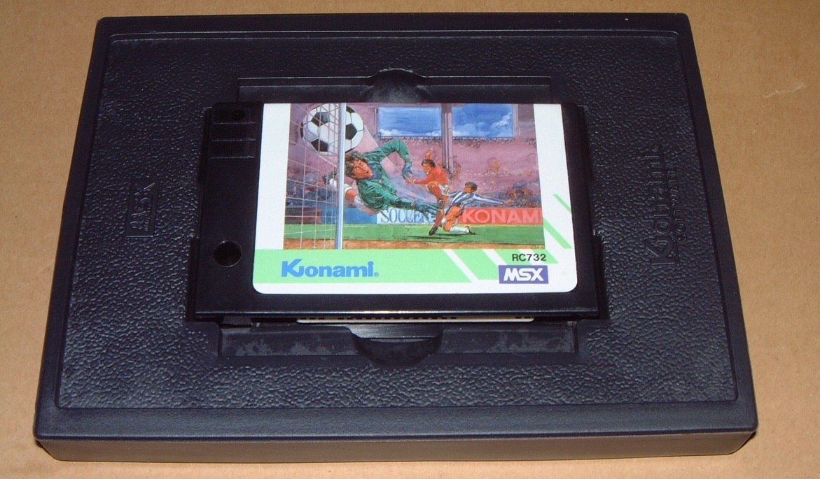 即決【MSX】コナミのサッカー（箱・説明書付き）【Konami】の画像4