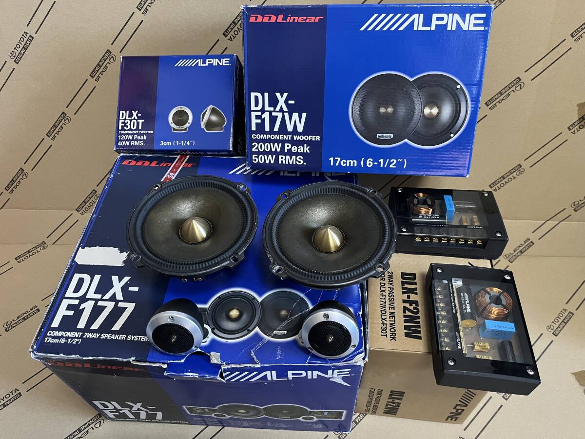 ALPINE DLX-F177 DLX-F17W DLX-F30T DLX-F2NW スピーカー ALPINE DLX-F177 DLX-F17W DLX-F30T DLX-F2NW スピーカー