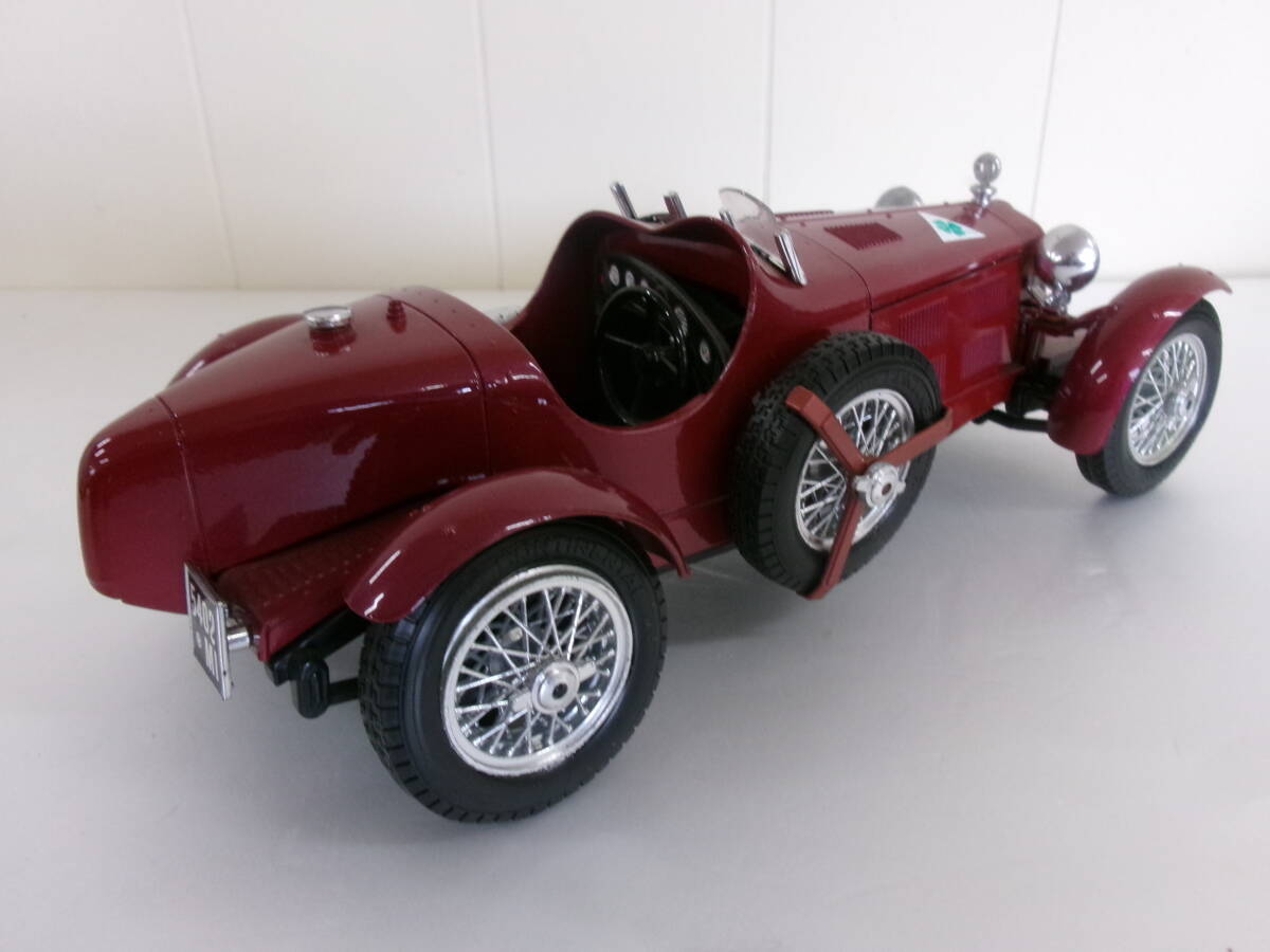 1934　ブラーゴ　burago　ALFA ROMEO 2300　5402　MI　MADE IN ITALY　イタリア製　スケール1/18　　　∞18_画像5