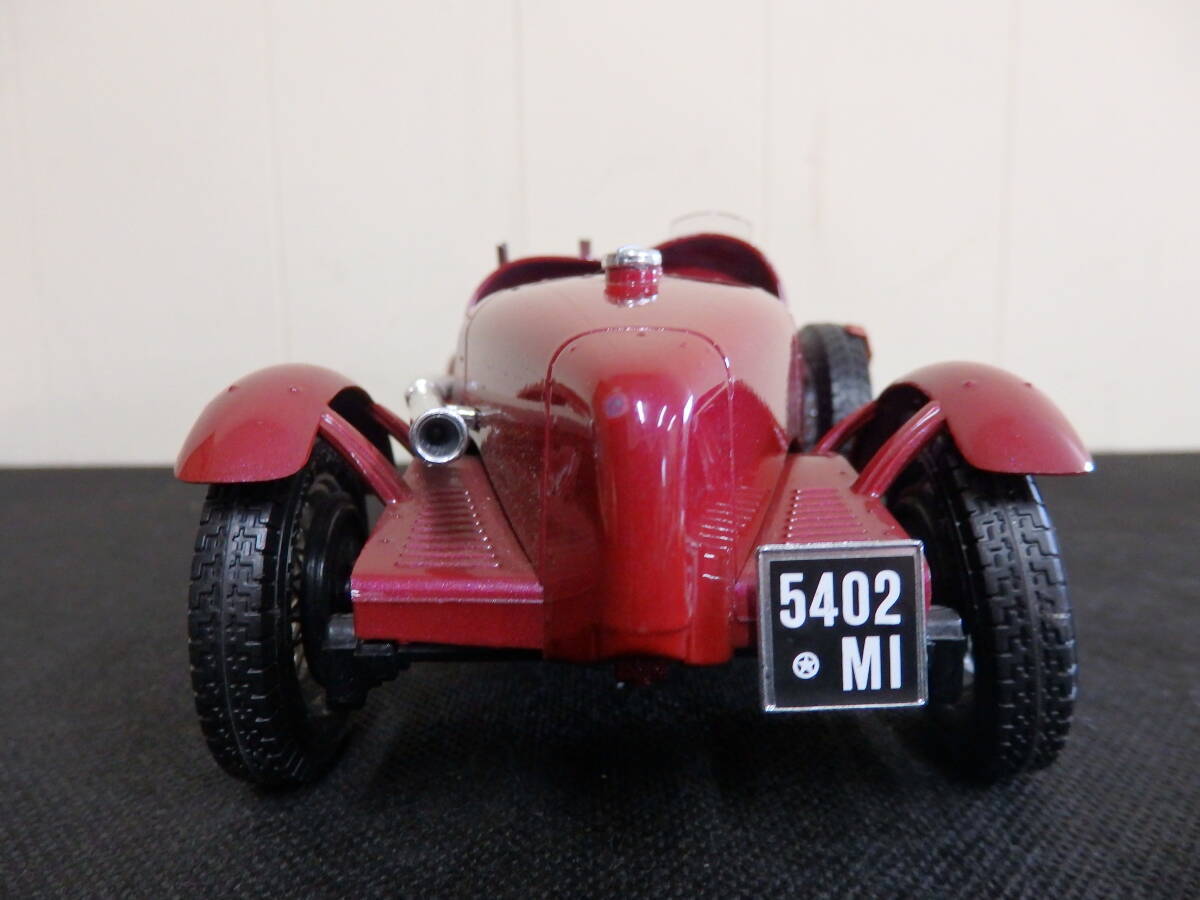 1934　ブラーゴ　burago　ALFA ROMEO 2300　5402　MI　MADE IN ITALY　イタリア製　スケール1/18　　　∞18_画像6