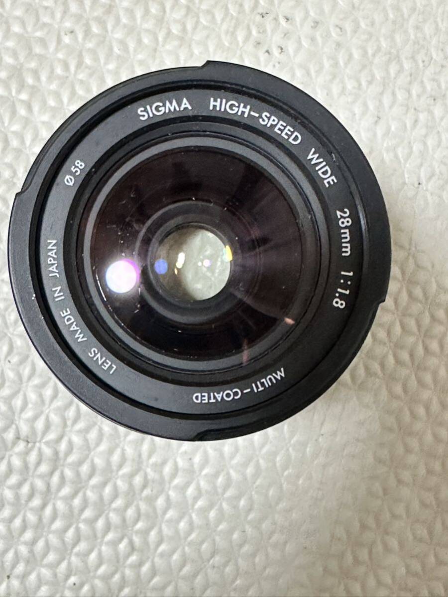 シグマ　HIGH-SPEED WIDE 28mm f1.8（ニコン用）_画像2