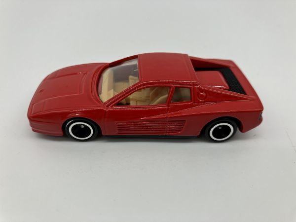 B1-160 日本製 ミニカー TOMY TOMICA 保管品 NO.91 フェラーリー テスタロッサ FERRARI TESTAROSSA_画像2