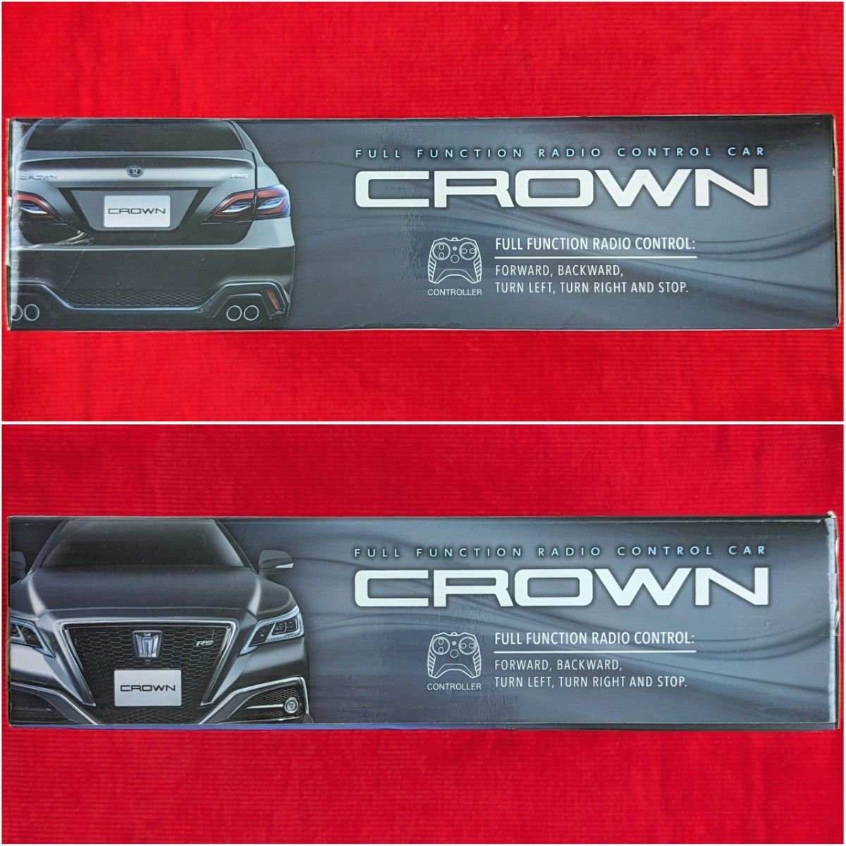 【未開封♪】ラジコン TOYOTA  CROWN  ラジコンカー ブルー トヨタ クラウン ラグジュアリーセダン プライズ