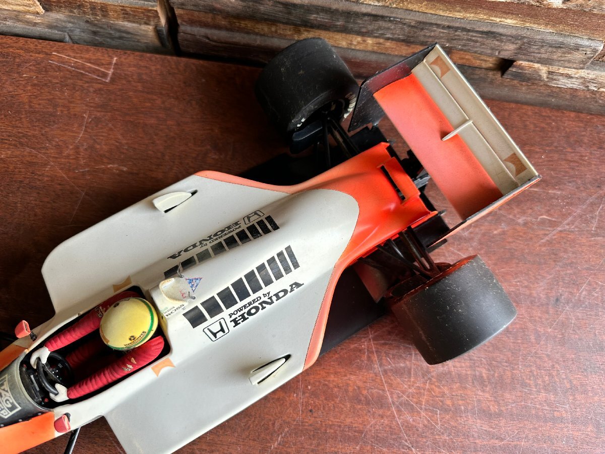 used 難あり ミニチャンプス 1/12 McLaren MP4/4 Honda V6-Turbo 1988 アイルトンセナモデル AYRTON SENNA minichamps_画像3