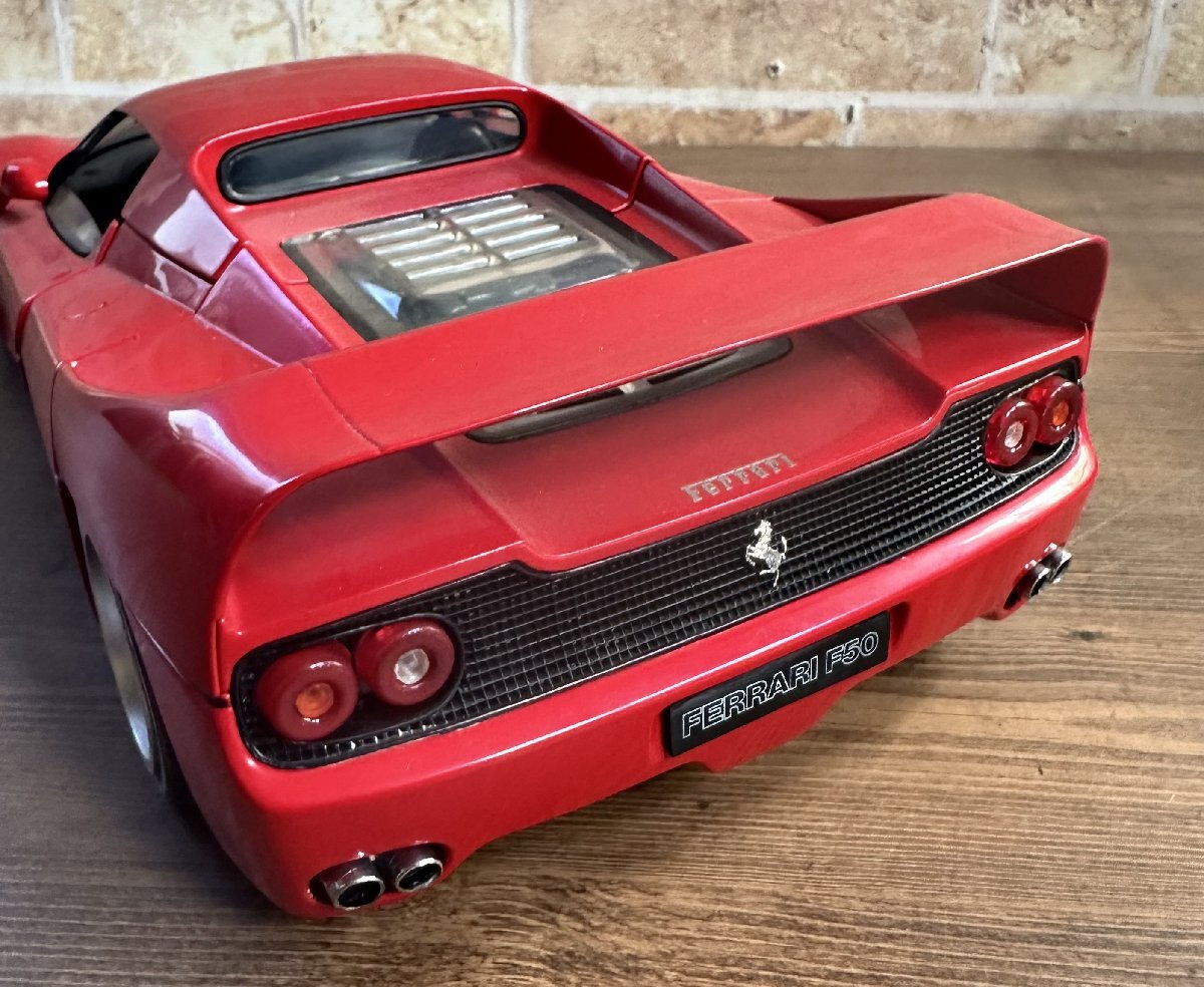  б/у Tamiya 1/12 FERRARI Ferrari F50 красный collectors Club специальный metal литье под давлением 