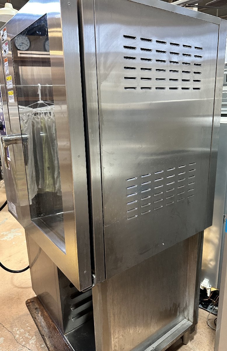 used AIHO アイホー スチームコンベクションオーブン コンビオーブン LPガス用 ラック6段 ACO-100GS 単相100V 厨房機器 調理器具_画像5