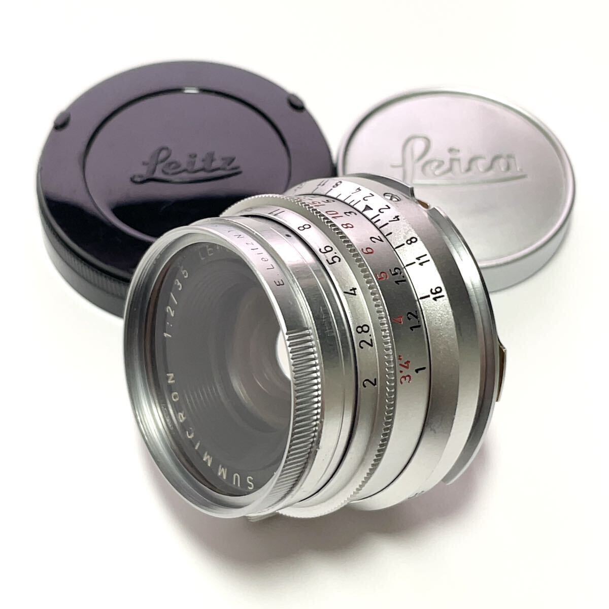 ライカ Leica ズミクロン L35mm/F2【8枚玉】LEITZ SUMMICRON 1:2/35（Mマウント仕様）