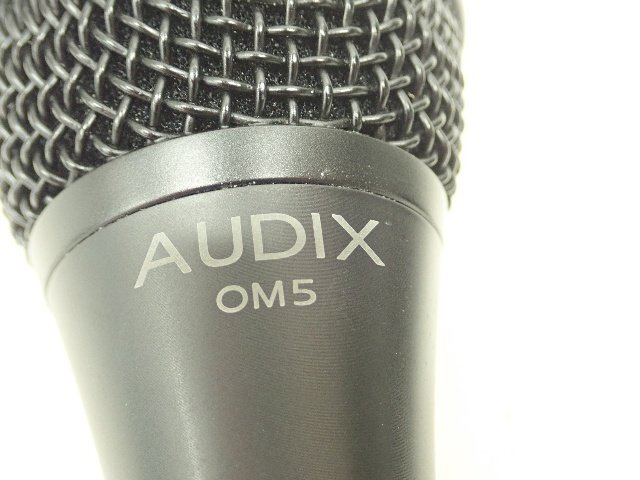 AUDIX オーディックス OM3 + OM5 ダイナミックマイク ポーチ付き ¶ 6DB81-4_画像5