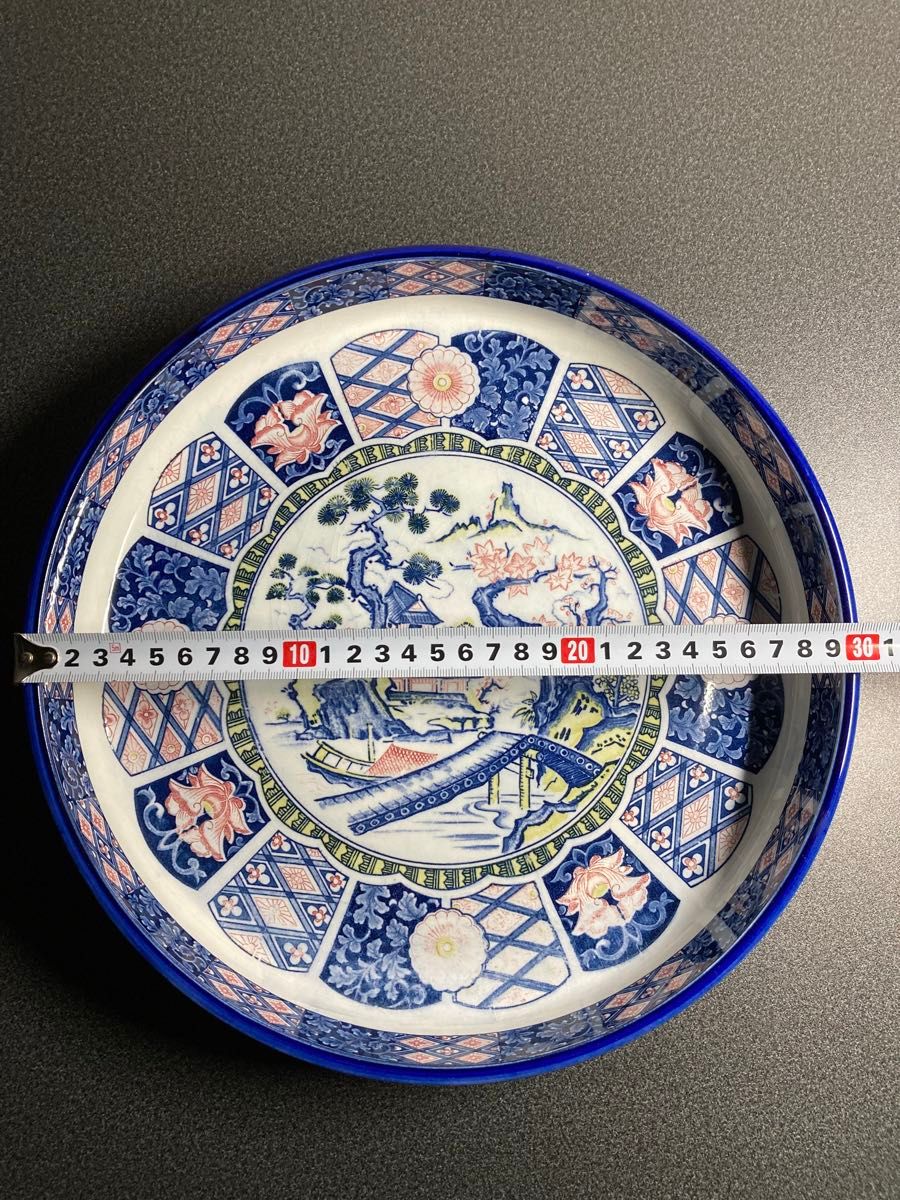 【2点セット･未使用】絵皿･大皿･大鉢