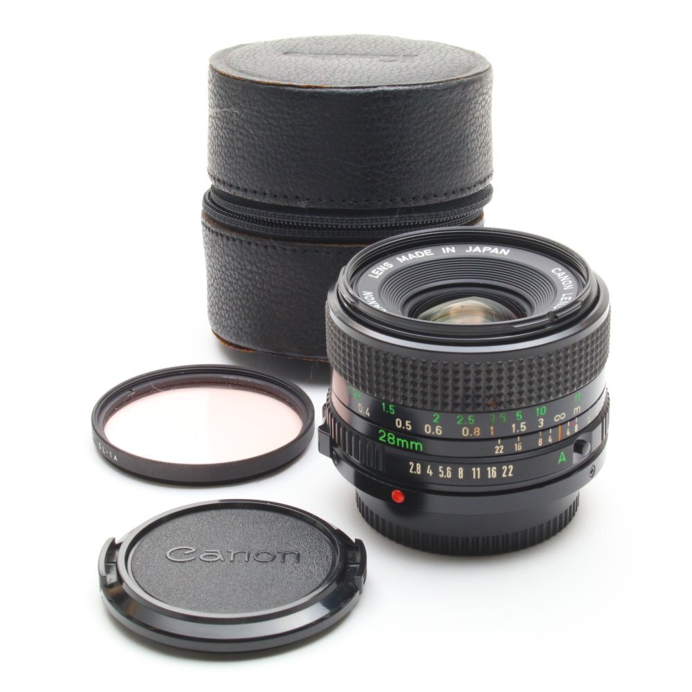 ☆良品☆ キヤノン CANON FD 28mm F2.8 S.C. #3965|レンズ ☆良品☆ キヤノン CANON FD 28mm F2.8 S.C. #3965|レンズ
