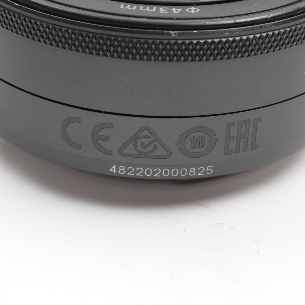 レンズ　キヤノン Canon 単焦点広角レンズ EF-M22mm F2 STM ミラーレス一眼対応 キヤノン EFマウント ブラック、黒色_画像6