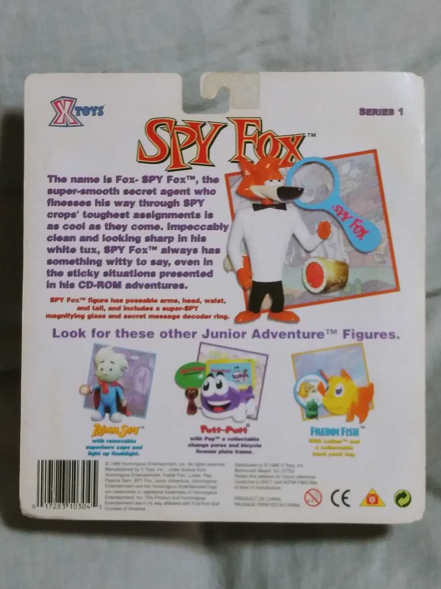 新品未開封　スパイフォックス　フィギュア　SPY Fox　Junior Adventure Figure　Xtoys　He　ゲーム　ブリスター　人形　送料無料_画像2