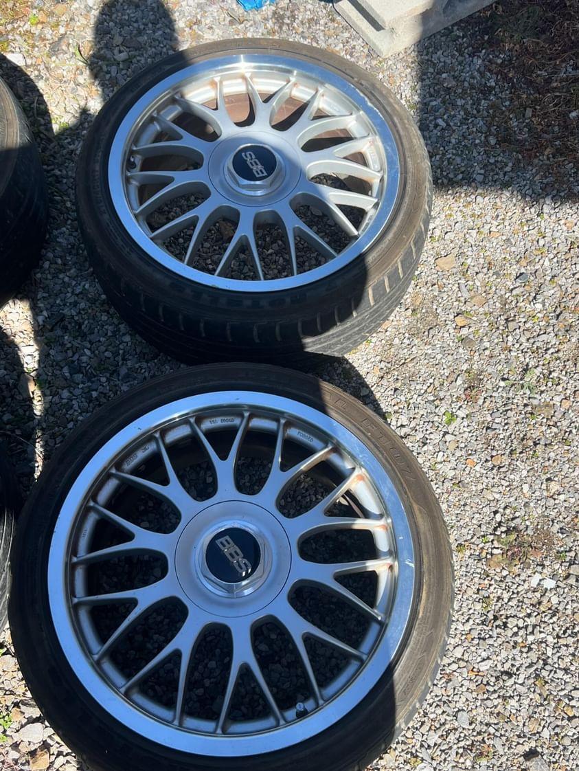 BBS RG 17インチ タイヤホイールセット 8J+38 2本 9J+38 ２本_画像2