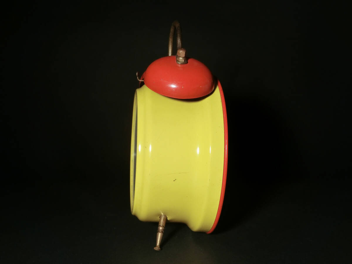 1960年代BRADLEY社ドイツ製ビンテージ目覚まし時計『パイカット ミッキーマウス MICKEY MOUSE』ディズニー /ディスプレイ/古着屋の画像4