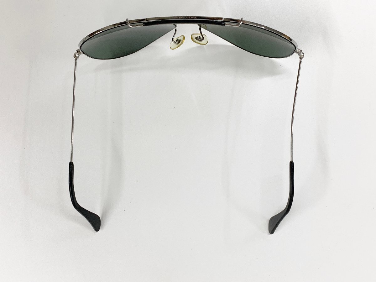 レイバン B＆L RayBan USA アウトドアマン シルバー ヴィンテージ サングラス 1980年代 ファッション小物 眼鏡_画像6