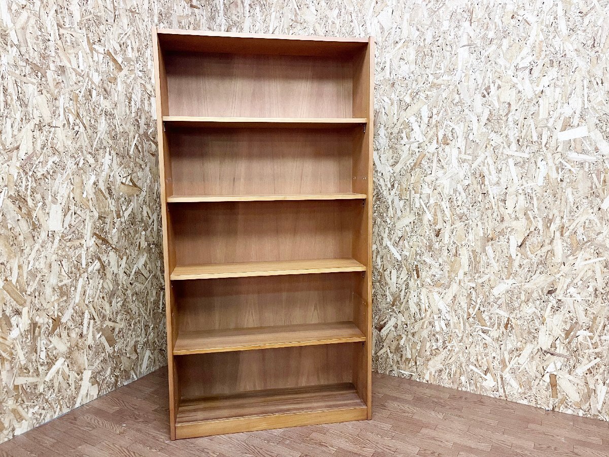 SCANTEAK scan tea k natural tree cheeks purity shelf storage shelves display shelf bookcase bookshelf Vintage book shelf furniture width 99.5cm(.409)