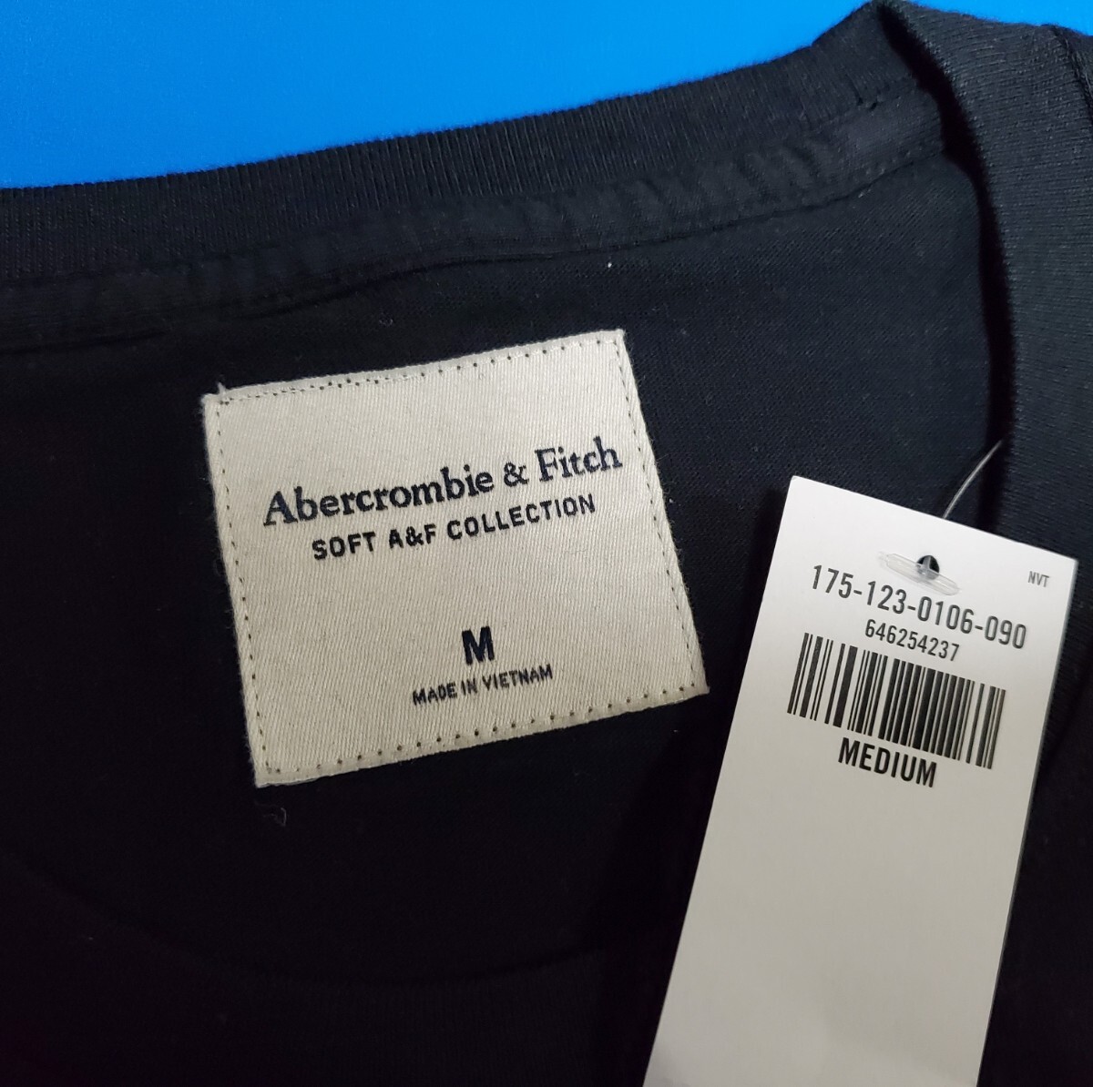 新品 アバクロンビー＆フィッチ Tシャツ 綿 Tee 半袖Tシャツ A&F M  アバクロンビーの画像5