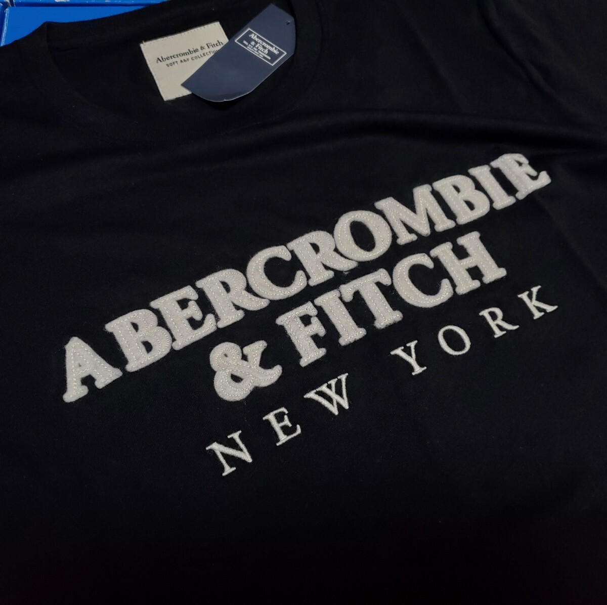 新品 アバクロンビー＆フィッチ Tシャツ 綿 Tee 半袖Tシャツ A&F M  アバクロンビーの画像4