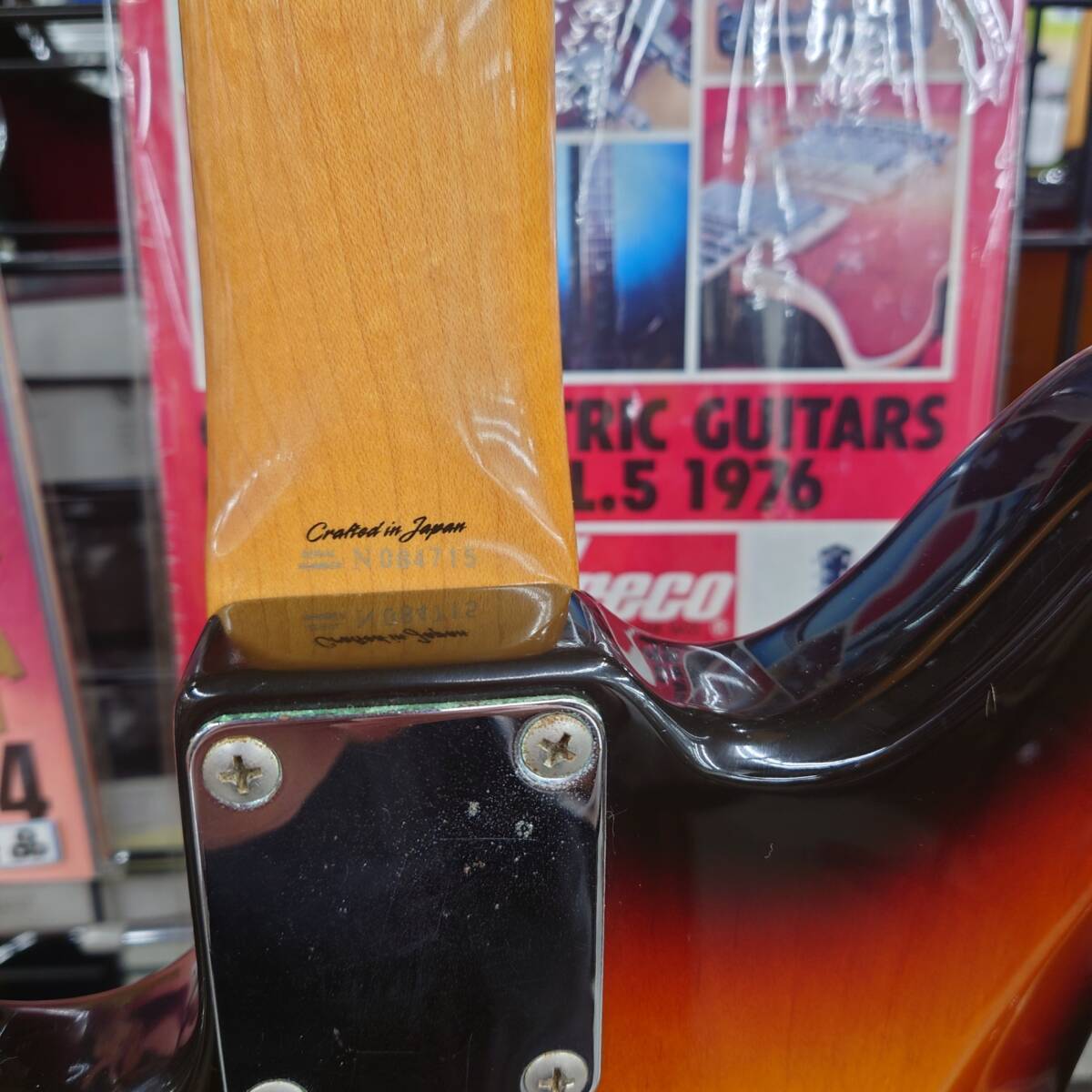 ★中古★Fender Japan Jazzmaster JM-66★ピックガード交換★Nシリアル★_画像10