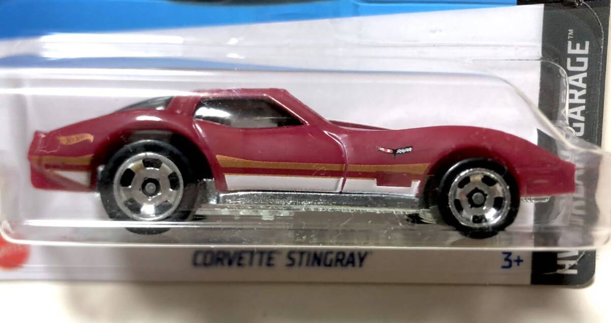 ラスト 日本未発売 1975 Chevrolet Corvette C3 シボレー コルベット Larry Wood ラリー ウッド 2024 バーガンディ レッド Chevy GM 絶版_画像1