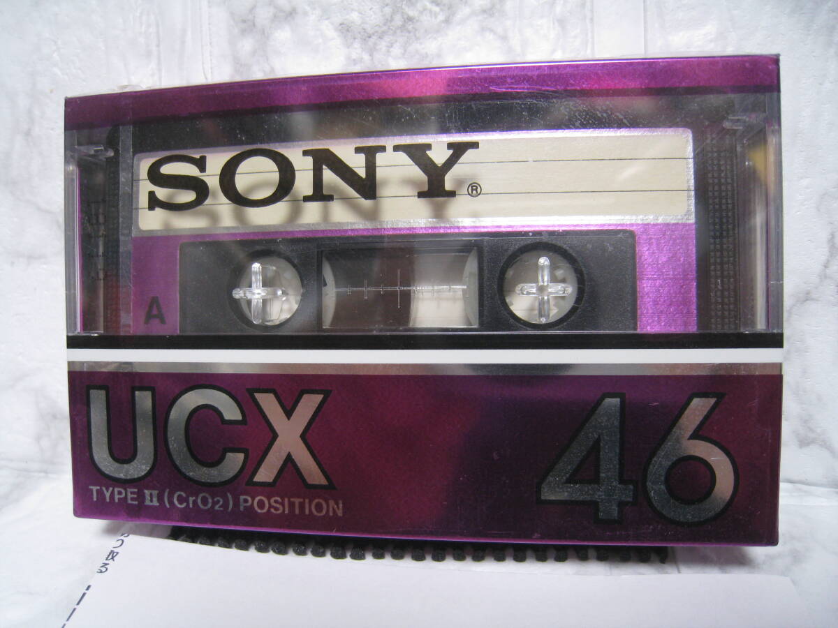 NO.29 未開封 SONY UCX 46 Type-Ⅱ（CrO2）ハイポジション カセットテープの画像2