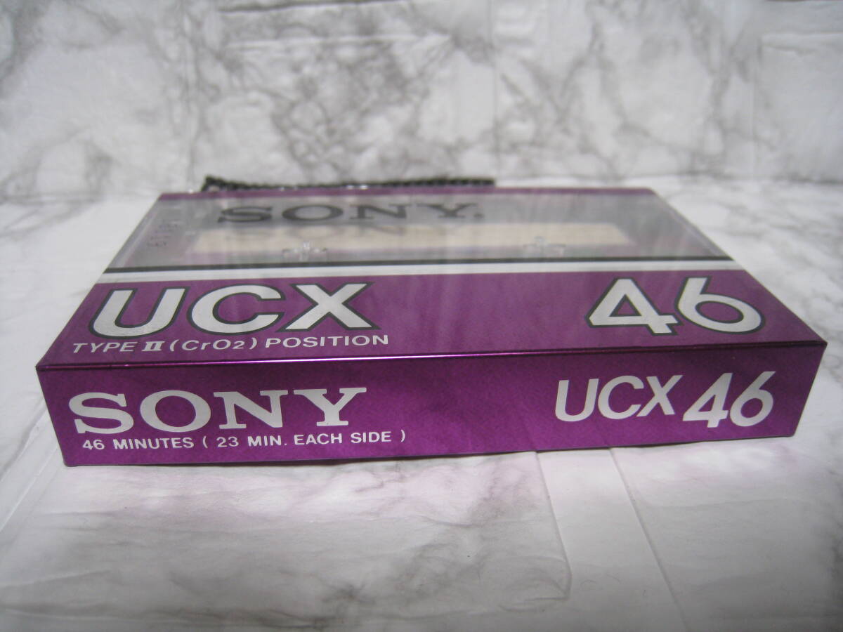 NO.29 未開封 SONY UCX 46 Type-Ⅱ（CrO2）ハイポジション カセットテープの画像3