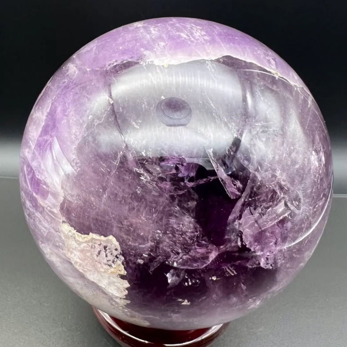 家宝級 極大逸品大宝珠 超大玉 アメジスト 紫水晶 丸玉 スフィア 家宝級 極大逸品大宝珠 超大玉 アメジスト 紫水晶 丸玉 スフィア