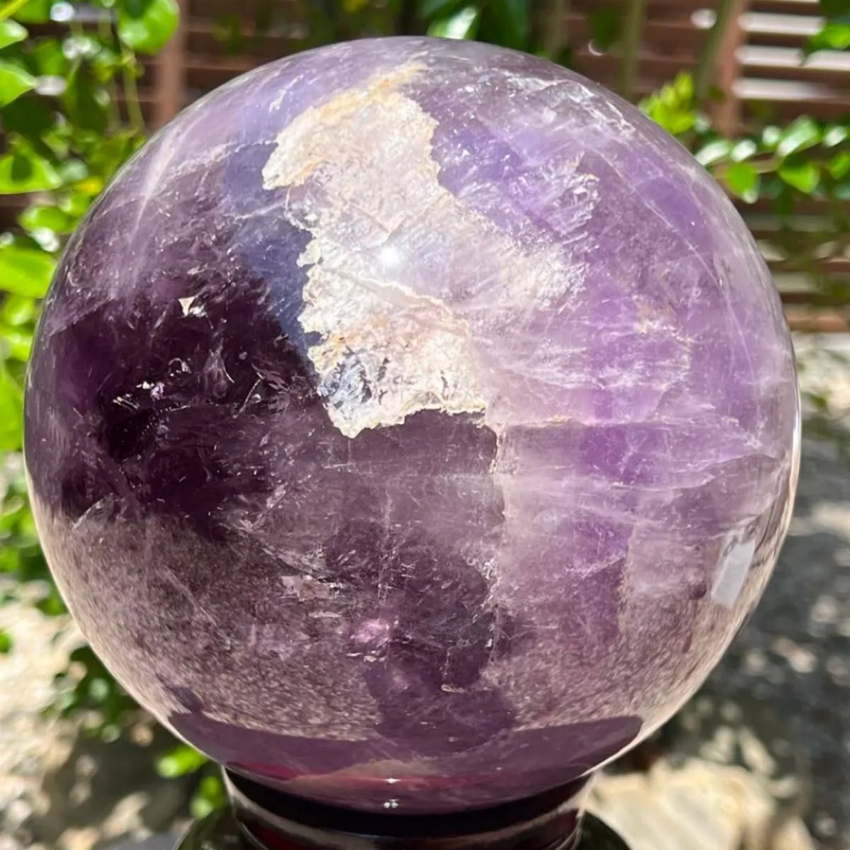 家宝級 極大逸品大宝珠 超大玉 アメジスト 紫水晶 丸玉 スフィア 家宝級 極大逸品大宝珠 超大玉 アメジスト 紫水晶 丸玉 スフィア