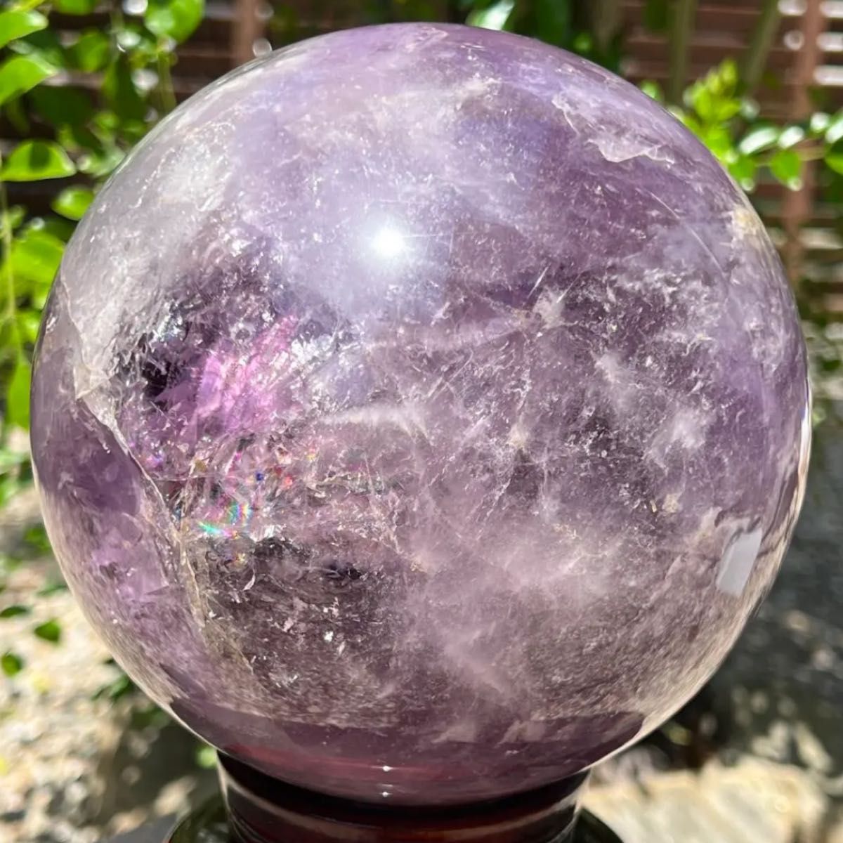 家宝級 極大逸品大宝珠 超大玉 アメジスト 紫水晶 丸玉 スフィア 家宝級 極大逸品大宝珠 超大玉 アメジスト 紫水晶 丸玉 スフィア