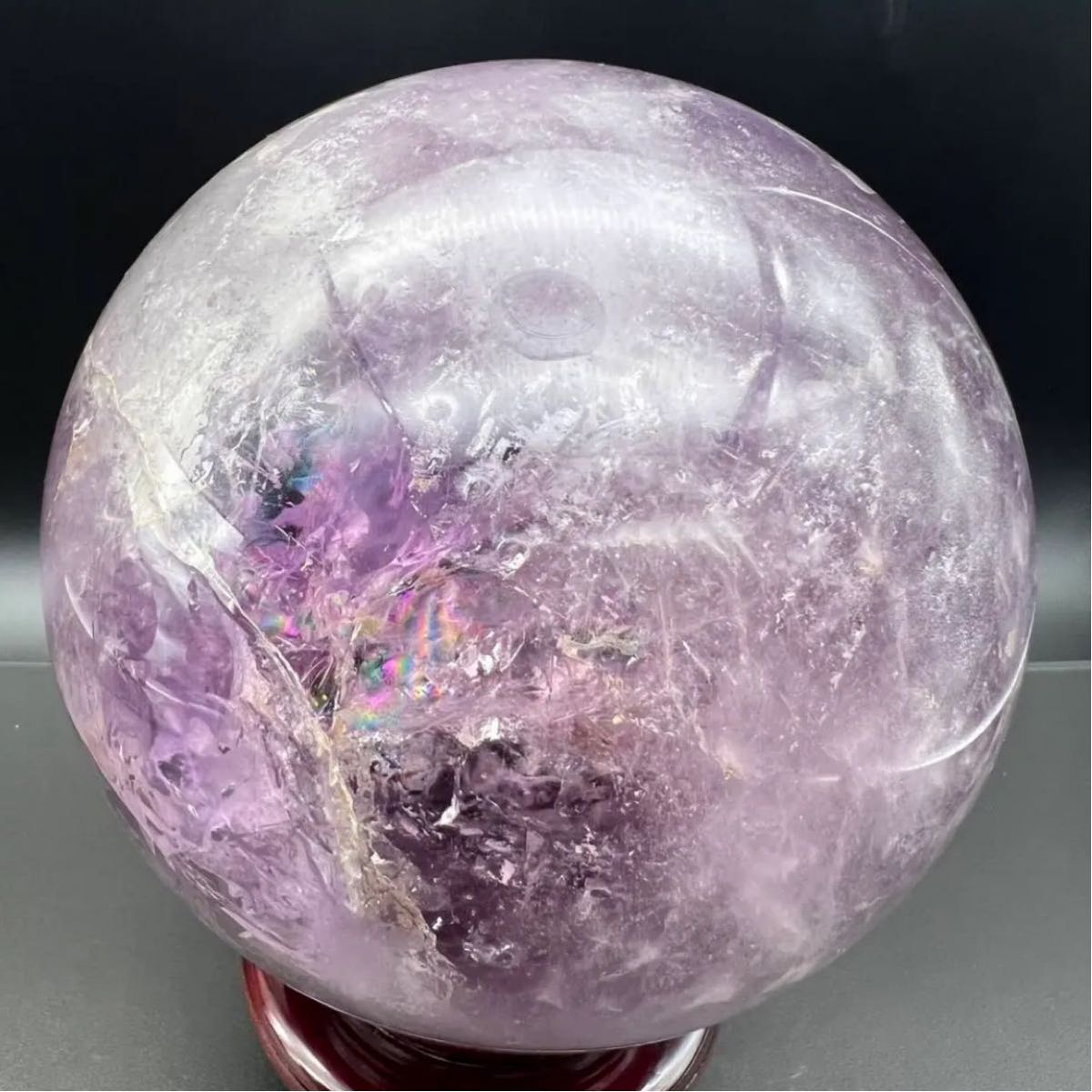 家宝級 極大逸品大宝珠 超大玉 アメジスト 紫水晶 丸玉 スフィア 家宝級 極大逸品大宝珠 超大玉 アメジスト 紫水晶 丸玉 スフィア