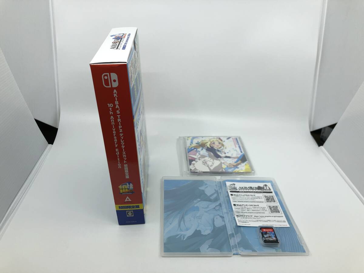 １円～ NINTENDO Switch AKIBA’S TRIP ファーストメモリー 初回限定版 10th Anniversary Edition & TRIP2 ディレクターズカット 2個セットの画像9