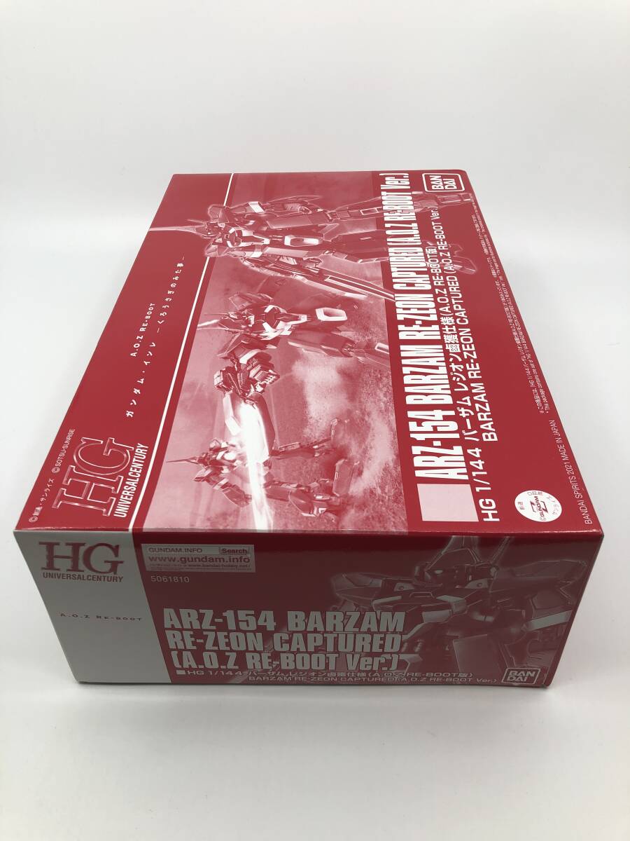 １円～ 中古美品 バンダイ HGUC プレバン限定 1/144 ARZ-154 バーザム レジオン鹵獲仕様 BARZAM RE-ZEON CAPTURED A.O.Z RE-BOOT Ver. _画像4