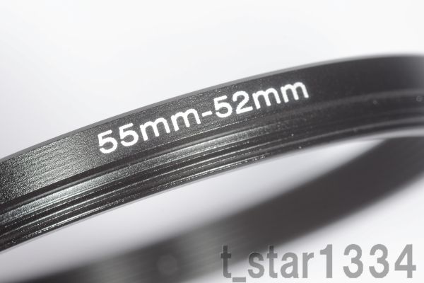 55-52mm ステップダウンリング 新品_画像1