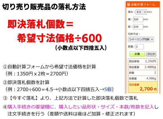 ステンレス 薄板(0.6～6mm厚) 未研磨品(2BとNo.1) 切り売り 小口 販売 加工 S10_画像3