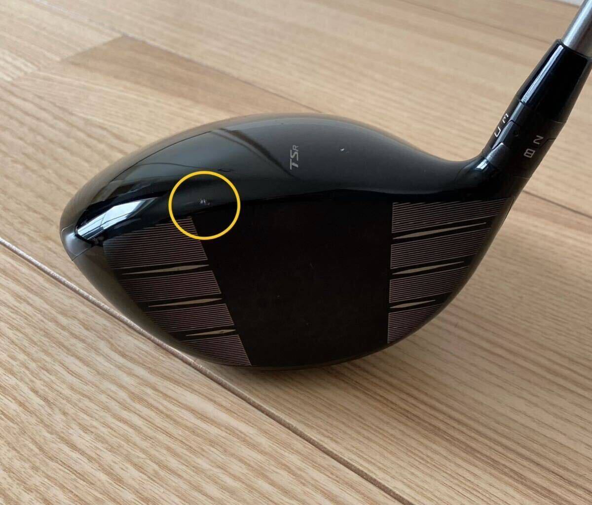 Titleist タイトリスト TSR2ドライバー9度 純正 TSP310 60カーボン【S】 純正ヘッドカバー、付属レンチ付きの画像7