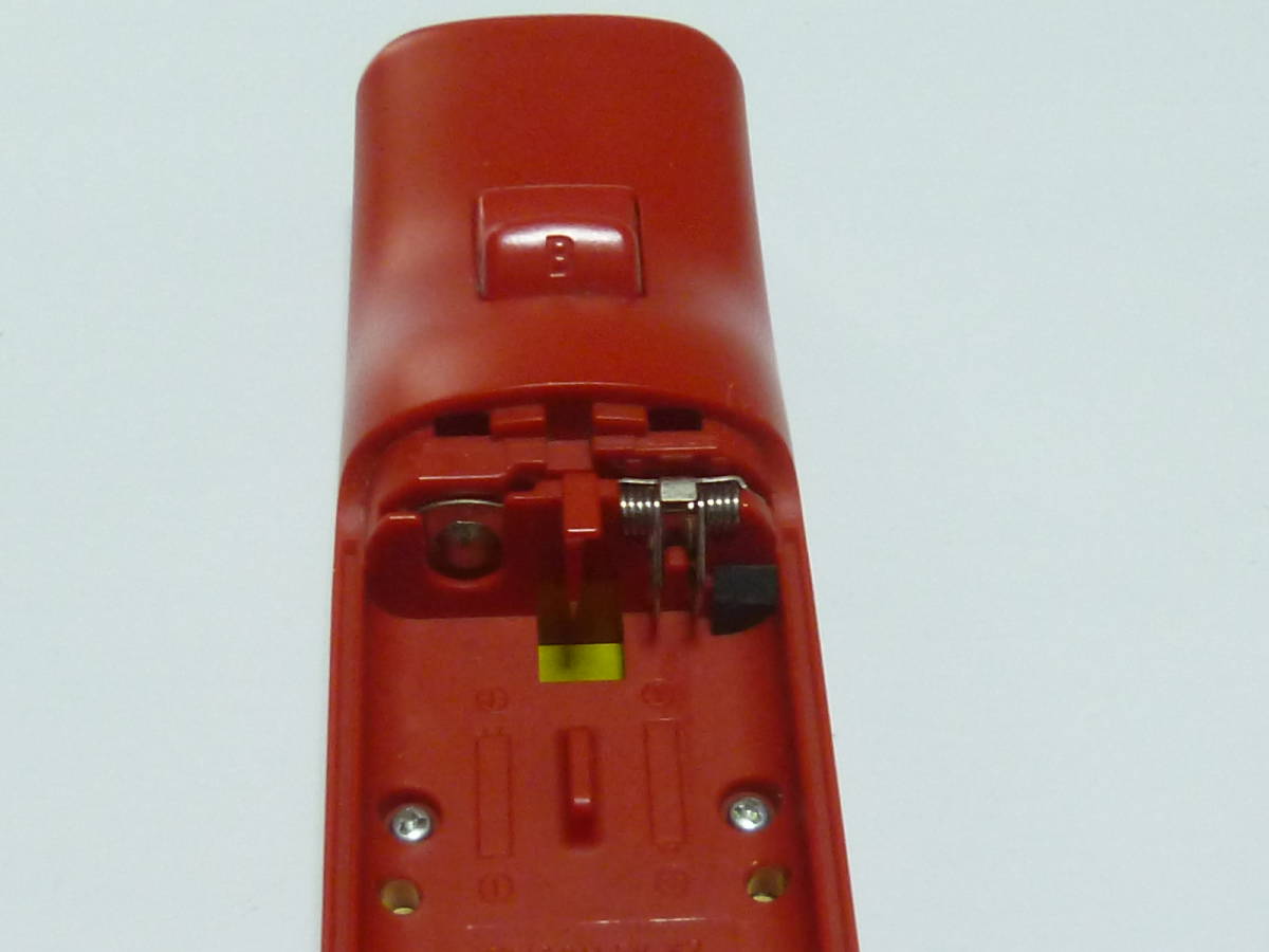 RS095【即日発送　送料無料】Wii　リモコン　モーションプラス　純正（動作確認済)　赤　レッド　RVL-036　コントローラ_画像4