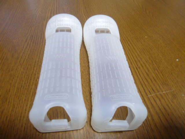 RSJ013【送料無料 即日配送 動作確認済】Wii リモコン 2個セット ホワイト 白 ストラップ ジャケット セット リモコンカバーの画像3