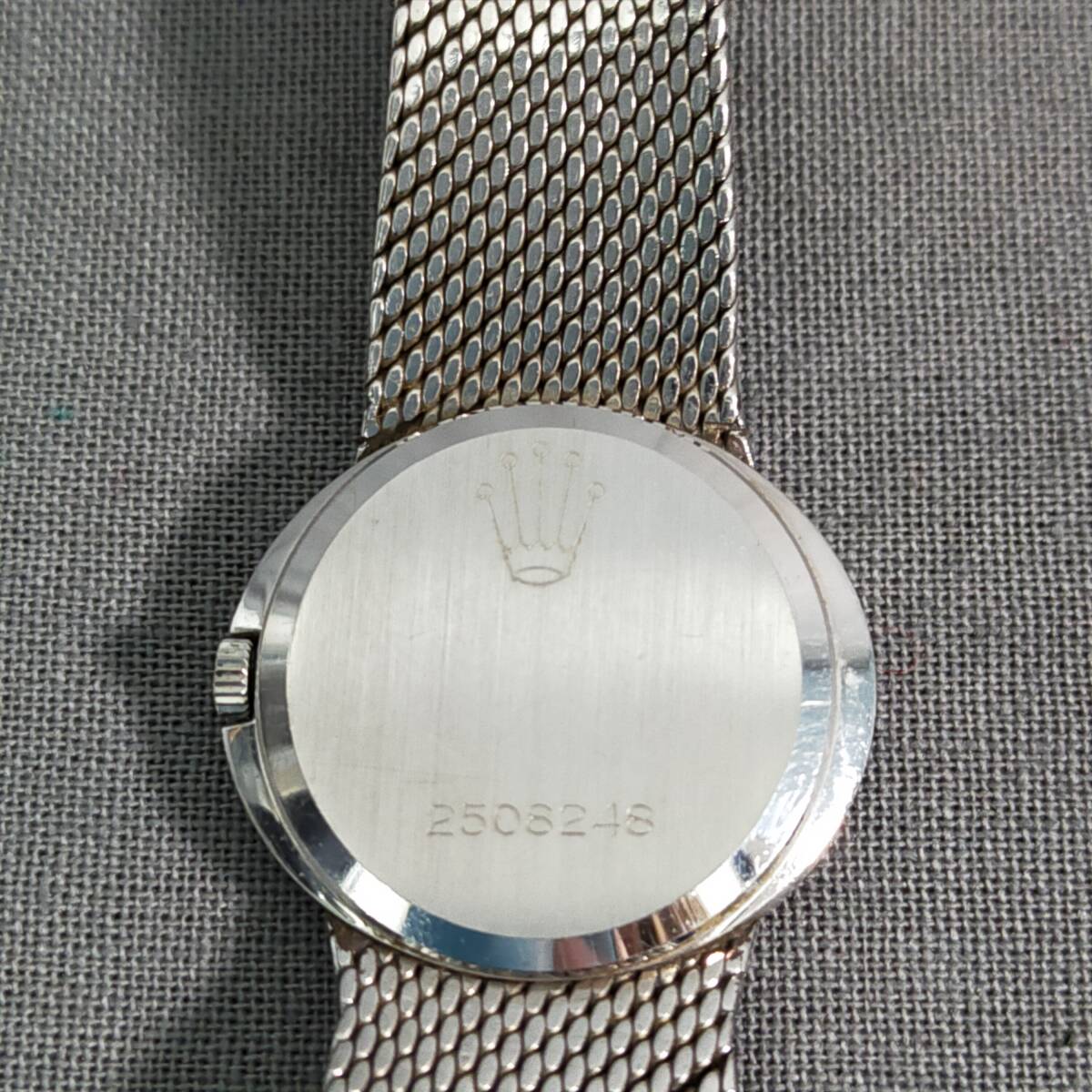 563/8　194259　ROLEX　Cellini　ロレックス　レディース　腕時計　18K　WG　750　総重量約47.1g　無垢　チェリーニ_画像2